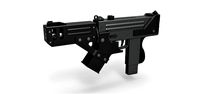 Submachine gun modified MAC-10 from the movie Blade 2 2002