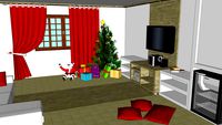 Sala de Estar - Natal - Living Christmas