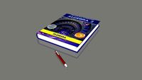 Algebra 2 Book and a Pen