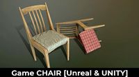 Old Chair Unreal and Unity