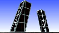 Puerta de Europa de Madrid