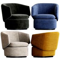 Crescent Swivel Chair Westelm