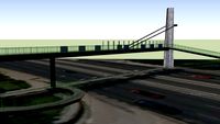 Pasarela de Peatones sobre la A-6