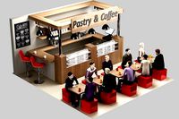 Coffeeshop and pastry