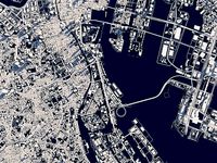 Tokyo city fragment 3d model