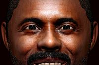 Idris Elba  3d zbrush sculpting