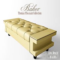 Пуф-скамья прикроватная Cleo bench N6389