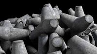 Tetrapod wave breakers