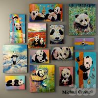 Картины "Панды" Michael Creese