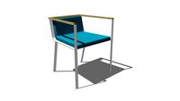 Chaise SAA INDOOR - BLEU NATURE spring collection 2010