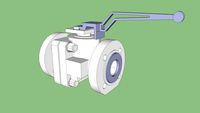 3/4' Ball Valve for lined pipe