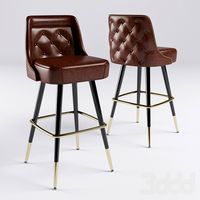 Outlined Bar Lounger