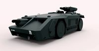 Armored personnel carrier M577 from the movie Aliens