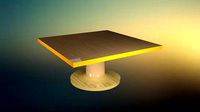 Square Round Table