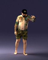 Tatoo man 0824 3D Print Ready | 3D