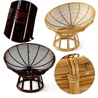 papasan rattan armchair
