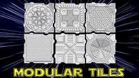 Modular tiles | 3D
