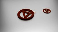 Trines Pendant | 3D