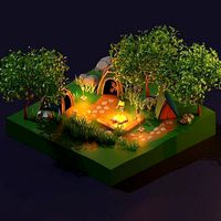 Low Poly Camp