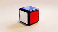 1x1x1 Rubik Cube 3D Model