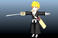 Ichigo Kurosaki Bleach 3D Anime Character