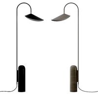 Ferm LIVING -  Arum Floor Lamp Black and Cashmere