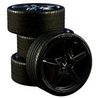 Chevrolet Corvette C8 2020 wheels