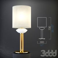 BAROVIER&amp;TOSO Kensington 5673 настольная лампа