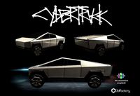 Tesla Cybertruck - 3dPrintable - 3dFactory | 3D