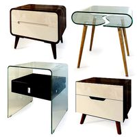 Modern nightstand and bedside table set IMODERN