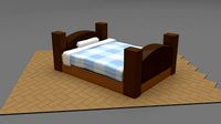 Stilized Bed