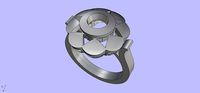 Antique Engangement Ring | 3D