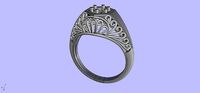 Antique Engangement Ring | 3D