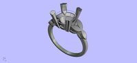 Antique Engangement Ring | 3D
