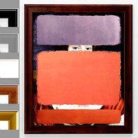 Art Frams 21-RED and PURPLE  Canvas print