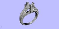 Antique Engangement Ring | 3D