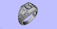 Antique Engangement Ring | 3D