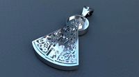 Nossa Senhora Pendant | 3D