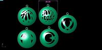 FRAME NECKLACES | 3D