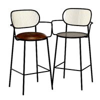 Piper Bar Chair with Armrests
