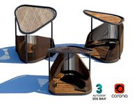 parametric wooden summer house