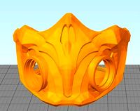 MK11 Scorpion covid 19 mask | 3D