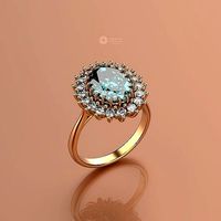 3D ring print model 3D print model | 3D