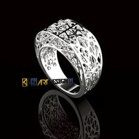 Anello  Fascione  Traforato  | 3D