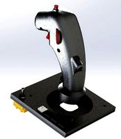 F-14B rio HCU stick and panel with electronics component | 3D