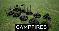 Lowpoly Campfires