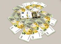 5 euro banknote packs