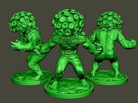 Humanoid virus 0011 | 3D