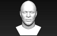 Idris Elba bust 3D printing ready stl obj formats | 3D