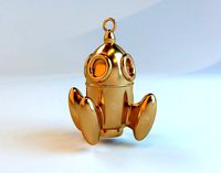 Rocket pendant | 3D